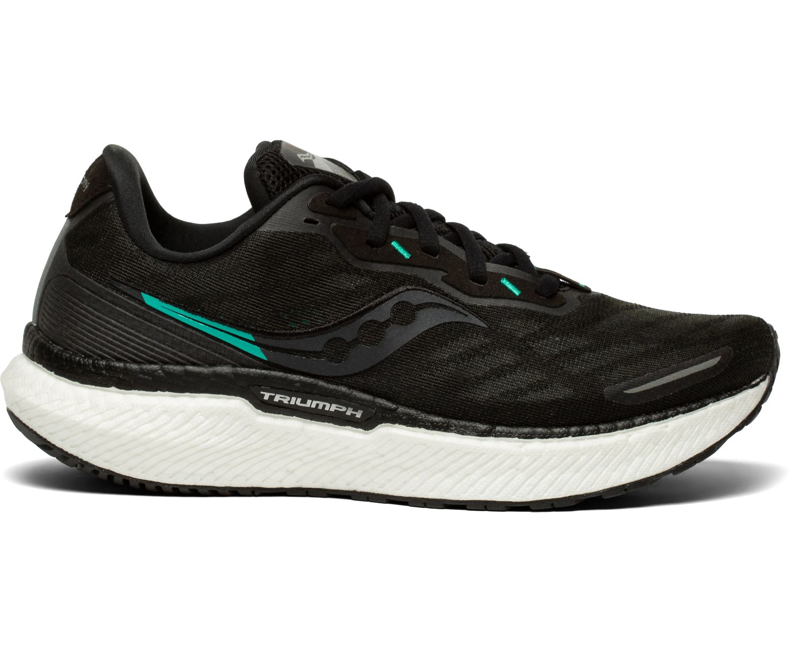 Női Saucony Triumph 19 Futócipő Fekete Fehér | HU 830NWY